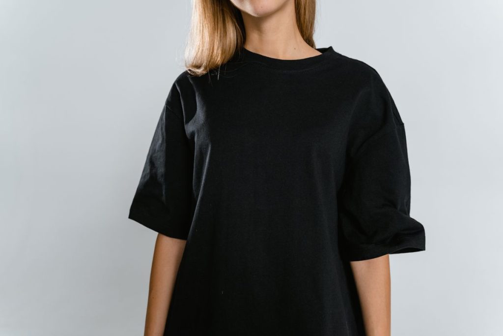 Oversized Tee — Black